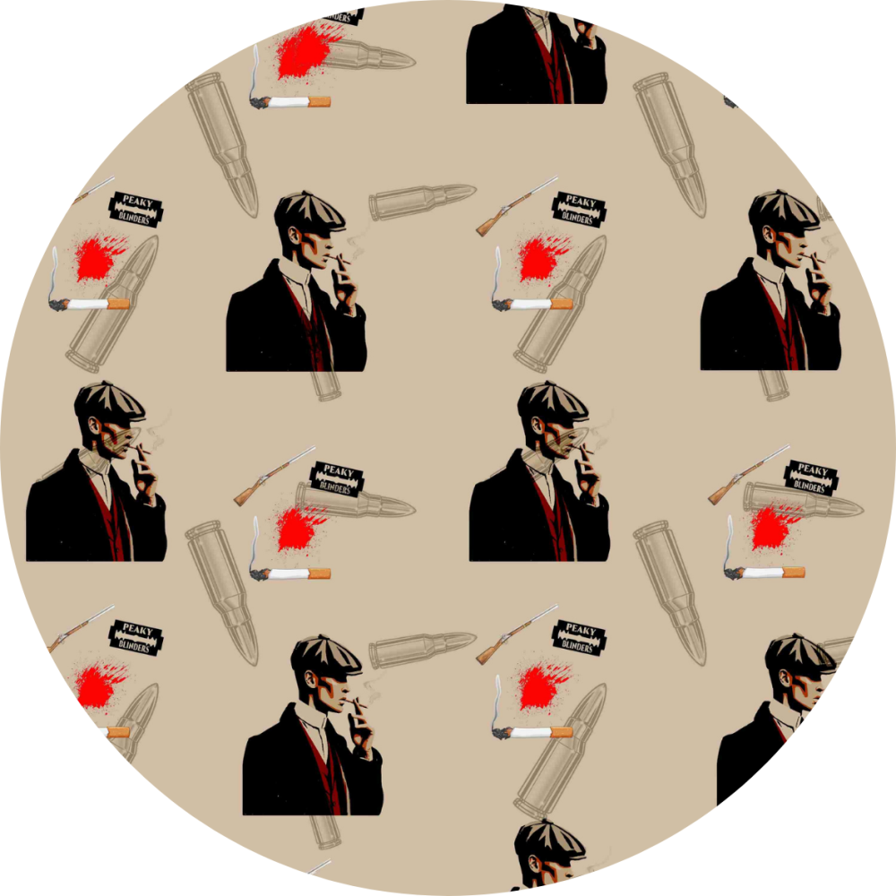 Peaky Blinders - Velikost obojků - XXXL - šíře 5 cm,  53cm+; 2x D kroužek