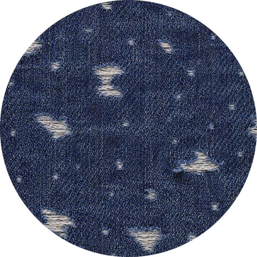 Klíčenka - MOTIV: Denim