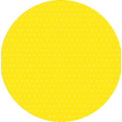 Vodítko ručka 25 cm - Žlutý puntík