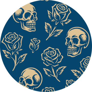 Danteho Božská komedie - Polostahovací obojky - velikost - M/L - šíře 3cm a délka 45-53 cm