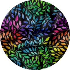 Vodítko ručka 25 cm - Duhové listí