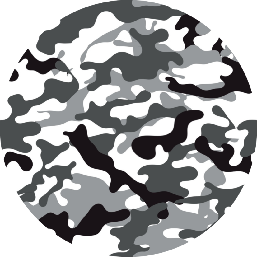 Vodítko ručka 25 cm - Maskovaná zebra