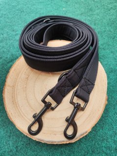 Vodítko Černé klasické/s dvouručkou