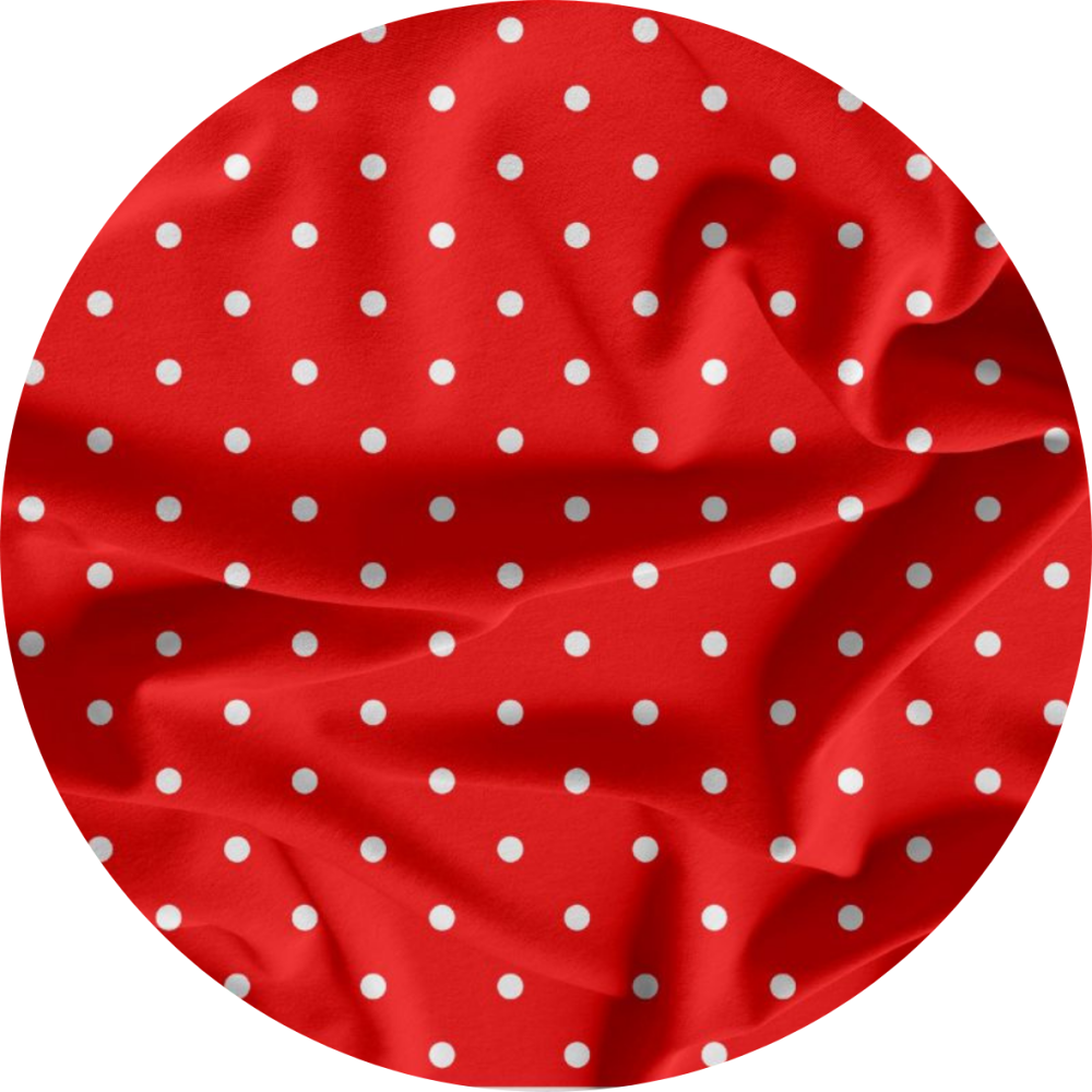 Puntík na červené - Velikost postroje - 3 cm