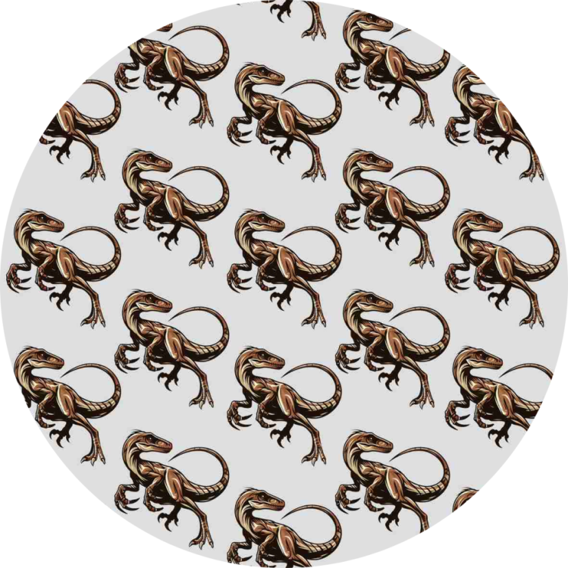 Vodítko ručka 25 cm - Dinosaurus