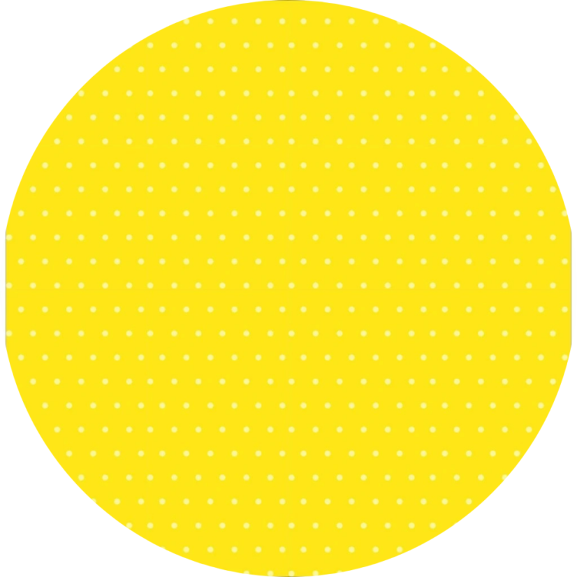 Vodítko ručka 25 cm - Žlutý puntík